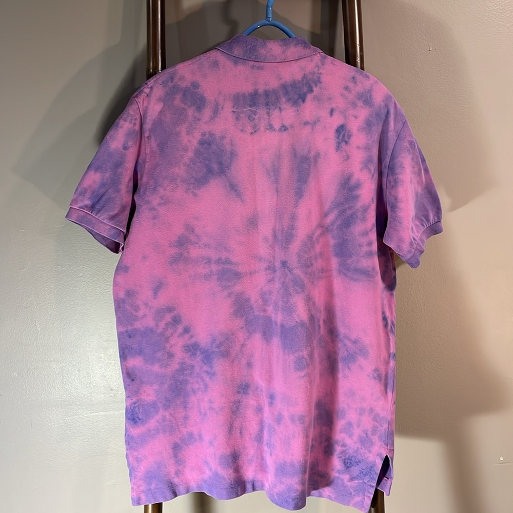 Ralph Lauren men Large 100% cotton artisan dyed. One of a kind! Polo - Picture 6 of 17
